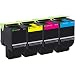 Produktbild Original Lexmark 702H Regenbogen Schwarz Toner-Kit cyan, magenta, gelb für CS310 N/DN, CS410 N/DN/DTN, CS510de/DTE