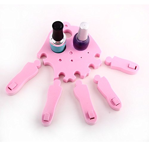 MAKARTT®2 Pcs/Bag Nail Trainer Tools Nail Polish Holder Nail Tips Art Practice