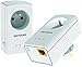 Netgear XAVB5421-100FRS - Pack de 2 Adaptateurs CPL 500 avec Prise Filtr&eacute;e et 1 Port Ethernet
