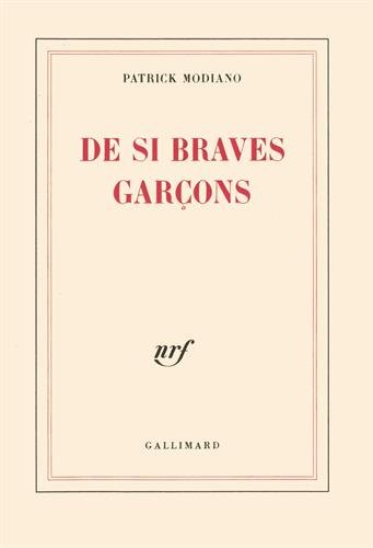 couverture de : DE SI BRAVES GARCONS