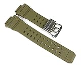 Casio G-Shock Ersatzband Uhrenarmband Resin Band Olivgrün für GW-9400