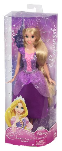 Imagen 6 de Princesas Disney - Muñeca, diseño Rapunzel (Mattel BBM05)