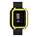 Produktbild Squarex Slim bunter Rahmen für Huami Amazfit Bip Youth Uhr, Polycarbonat Hülle, Schutzhülle, Schutz, Hülse, Herren, gelb, AS Show