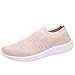 Produktbild Saihui Damen Sportschuhe Laufschuhe Gym Turnschuhe Freizeitschuhe Atmungsaktiv Running Sneaker Leichte Schuhe Straßenlaufschuhe Rutschfeste Turnschuhe (EU:37, Rosa)