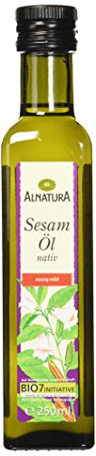 Preisvergleich Produktbild Alnatura Bio Sesamöl nativ, 250 ml