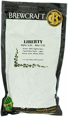 YCH HOZQ8-1118 Rite Brew - Liberty Pellet Hops - 1 lb., Green