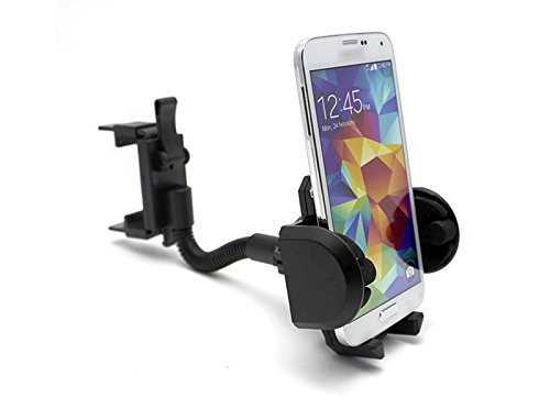 DOBOÂ® Supporto cellulare da specchietto retrovisore auto sostegno smartphone orientabile snodato porta cellulare per auto rotazione