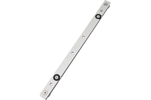 IGTOPS Barra de inglete ranurada, guía de sierra circular de mesa de aleación de aluminio, riel de ranura en T, duradero en uso, calibrador de ingletes y barra de accesorios, herramientas de carpintería DIY