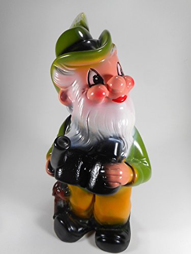 Gartenzwerg Jäger 30 x 14 cm Zwerg Germany Garten bruchfest PVC Deko GOM 90306 - 2