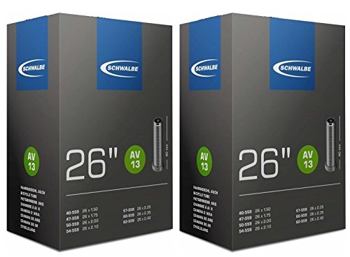 Schwalbe Schlauch AV 13 - 26" - 2er Set Autoventil