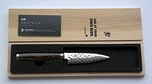 Kai Damastmesser-Shun Premier Tim Mälzer TDM-1700 Officemesser 9 cm Klinge incl. Schneidebrett - 2
