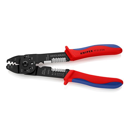 Knipex 97 21 215 B – Crimpzange für unisolierte, offene Steckverbinder - 2
