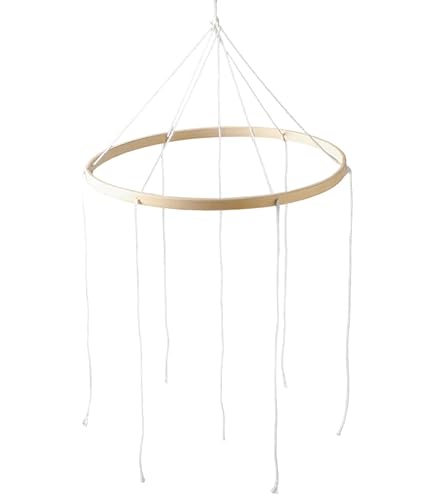 support mobile en bois, support mobile bébé bois pour lit bébé