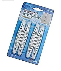 Dh Creation Car Door Scratch Guard Compact White Colour for Maruti Suzuki Alto 800