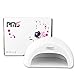 PMS 12W White LED Light Lamp Nail Dryer Manicure Art For Shallec Gel Polish with Auto Sensor 30S + Nail File