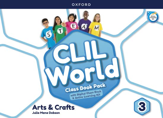 CLIL World Arts & Crafts 3 Class book