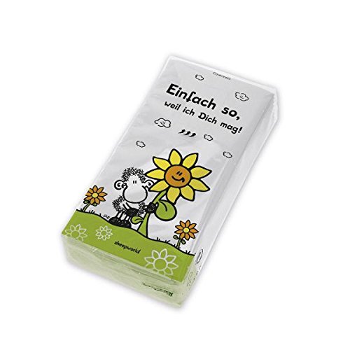 Preisvergleich Produktbild SHEEPWORLD 43484 Taschentücher "Einfach so"