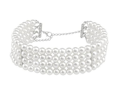 Preisvergleich Produktbild XX Perlenkette , C1761 White,c1761 white