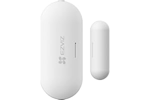 EZVIZ T2C Sensore per sistemi di allarme, Sensore wireless per porte e finestre Open Close Trigger bidirezionale per sistema di allarme domestico