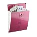 Produktbild Relaxdays Briefkasten Rosa, Modern, Mit Schloss, DIN A4 Einwurf, HxBxT: 33,5 x 35 x 10 cm, Wandbriefkasten, pink