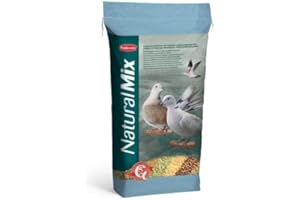 Padovan Naturalmix 25 kg Mangime Alimento Completo per Tortore e Quaglie Ornamentali