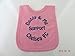 PERSONALISED CHELSEA FC BIB - ONE FOR THE GIRLS - DADDY & ME SUPPORT CHELSEA FC - BEAUTIFULLY EMBROIDERED - NAME CAN BE CHANGED