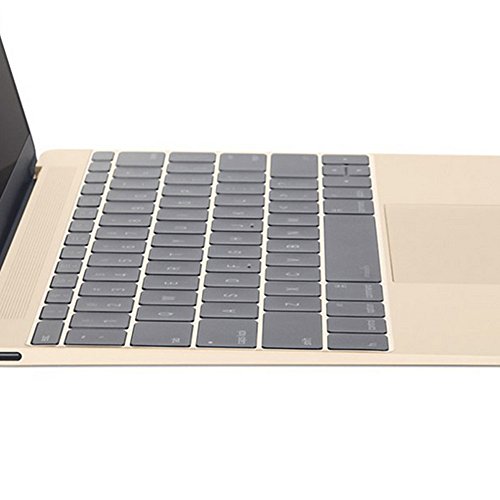 Vococal® Klar TPU Staubschutz für Tastaturen – Tastaturen Protector Skin für Apple MacBook 12 Zoll mit Retina Display - 4