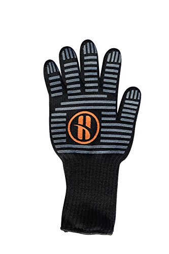 Premium Grill-Handschuhe, Ofen-, Kamin-, Back-Handschuhe für professionellen Einsatz, hohe Sicherheit, hoher Hitzeschutz, EN407 beglaubigt, - 5