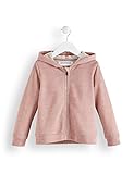 Ligero  efecto metálico RED WAGON Sudadera con Capucha Niñas, Rosa (Pink), 104 (Talla del fabricante: 4 años)