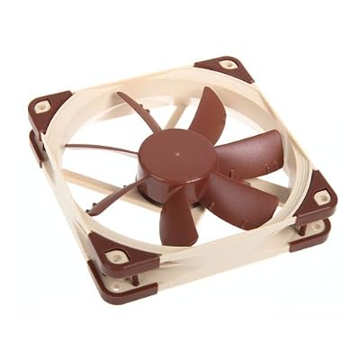 Noctua NF-S12A ULN ventilateur, refroidisseur et radiateur - ventilateurs, refoidisseurs et radiateurs (Boitier PC, Ventilateur, Marron, 3-pin)