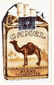 Camel Cigarettes Porcelain Fridge Magnet