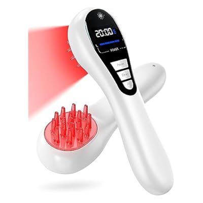 Hair Growth Comb With Red Light For Hair Loss, Cozion Hair Growth Comb With Cold Red Light Therapy Device For Hair Growth, Hair Care And Follicle Activation, Anti-hair Loss Comb For Men And Women