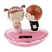 Generic Cute Plastic Solar Power Kiss Doll Car Interior Ornament Home Decor Auto Accessories RS.465.00