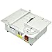 Price comparison product image NovelLife Mini Hobby Table Saw Handmade Woodworking Bench Saw DIY Model Crafts Cutting Tool with Adjustable Power Supply 2.5 Inch HSS Circular Saw Blade
