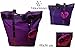 Price comparison product image Designer Vera Wang Princess Purple Ladies Shoulder Bag with Pink Sequin Coin Purse
