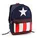 Produktbild Karactermania The Avengers Captain America Rucksack beiläufige Art, 43 cm, 27 Liter, Blau