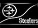 Produktbild Pittsburgh Steelers Home Neon LED Zeichen Werbung Neonschild Weiß