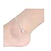 Produktbild Fußkettchen Silber 925,Staresen Fußkettchen Frauen Anhänger Fußkette Hochzeit Schmuck Liebes Fußkettchen Strand Fußkette Knöchel Armband Mädchen Geburtstagskleid Lady