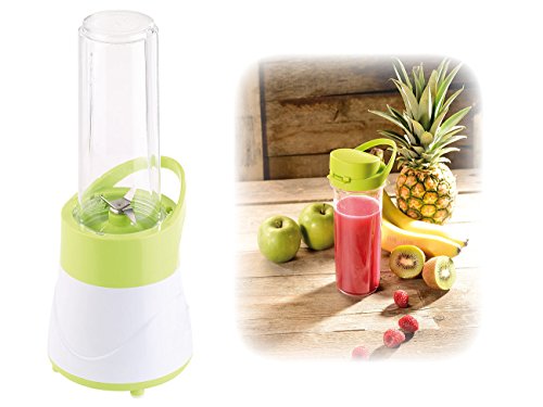 Rosenstein & Söhne 2in1-Smoothie- & Standmixer mit Trinkbecher, BPA-frei, 500 ml, 400 W - 3