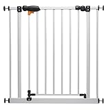 Impag Türschutzgitter Treppenschutzgitter 73 – 222 cm zum Klemmen TriLock + 20 Weiß - 2