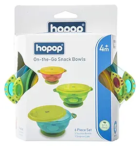 HOPOP On-The-Go Snack Bowl Set