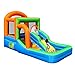 Produktbild Baby Aufblasbare Spielzeug Pool Aufblasbare Schloss Kinder Indoor Kleine Vergnügungspark Trampolin Rutsche Kinder Aufblasbare Spielzeug Familie Geschenke (Color : COLOR, Size : 396 * 213 * 244CM)