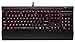 Produktbild Corsair CH-9101024-ES K70 Rapidfire Mechanische Gaming Tastatur (Cherry MX Speed, Rot LED Beleuchtung, Querty, Spanische Variante)