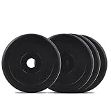 Bodymax Standard Rubber Weight Disc Plates - 4 x 2.5kg
