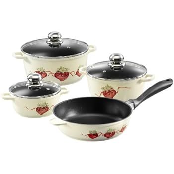 GSW 379243 Mohn Topf-Set, 4-teilig: Amazon.de: Küche