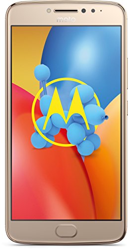 Motorola Moto E4 Plus Smartphone (13,97 cm (5,5 Zoll) HD Display, 3 GB RAM/16 GB Speicher, Dual-SIM, Android 7.1.1) Fine Gold