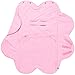 Wallaboo Baby Blanket Fleur, Supersoft 100% Cotton, For Pram, Moses Basket or Crib and Travel, Sweet Pink