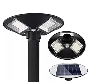Maxxic Solar 120w LED IP-65 Water Proof (UFO) Light with Motion Sensor (Black, This Product is Without Pole)