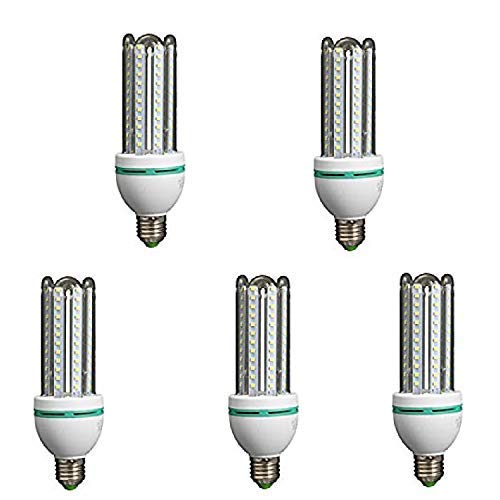 Tecnoluxeuro - Confezione da 5 lampadine a LED, attacco E27, 16 W (4.200 K luce diurna)