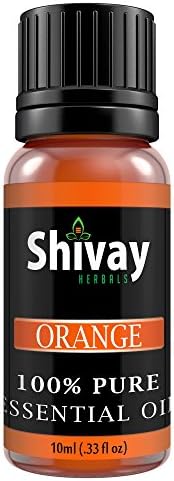 Shivay Herbals Aromatherapy Top Essential Oils 100% Pure & Therapeutic Grade 10ml (Orange)